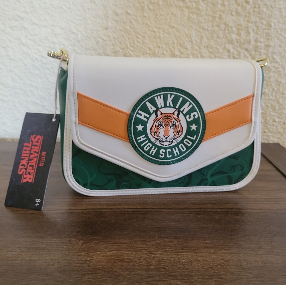 Women's Bag - White, Orange, Green